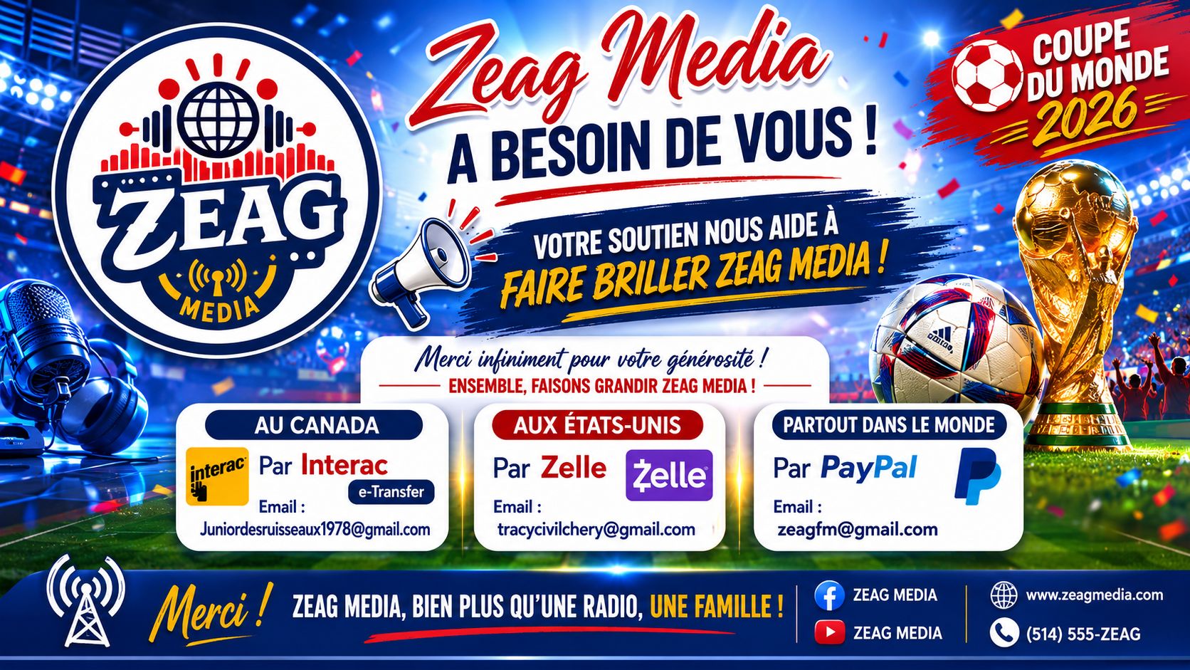 ZEAG MEDIA Banner Français