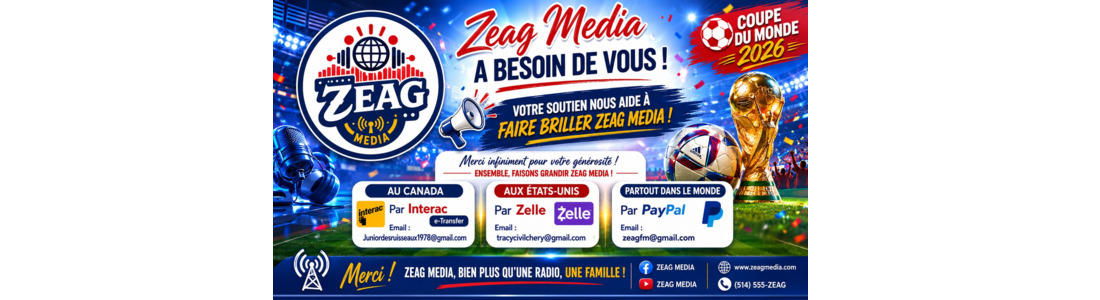 ZEAG MEDIA Banner Français