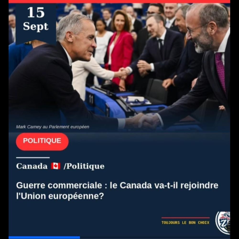 Trump ferme la porte. Carney en ouvre une autre — à Strasbourg