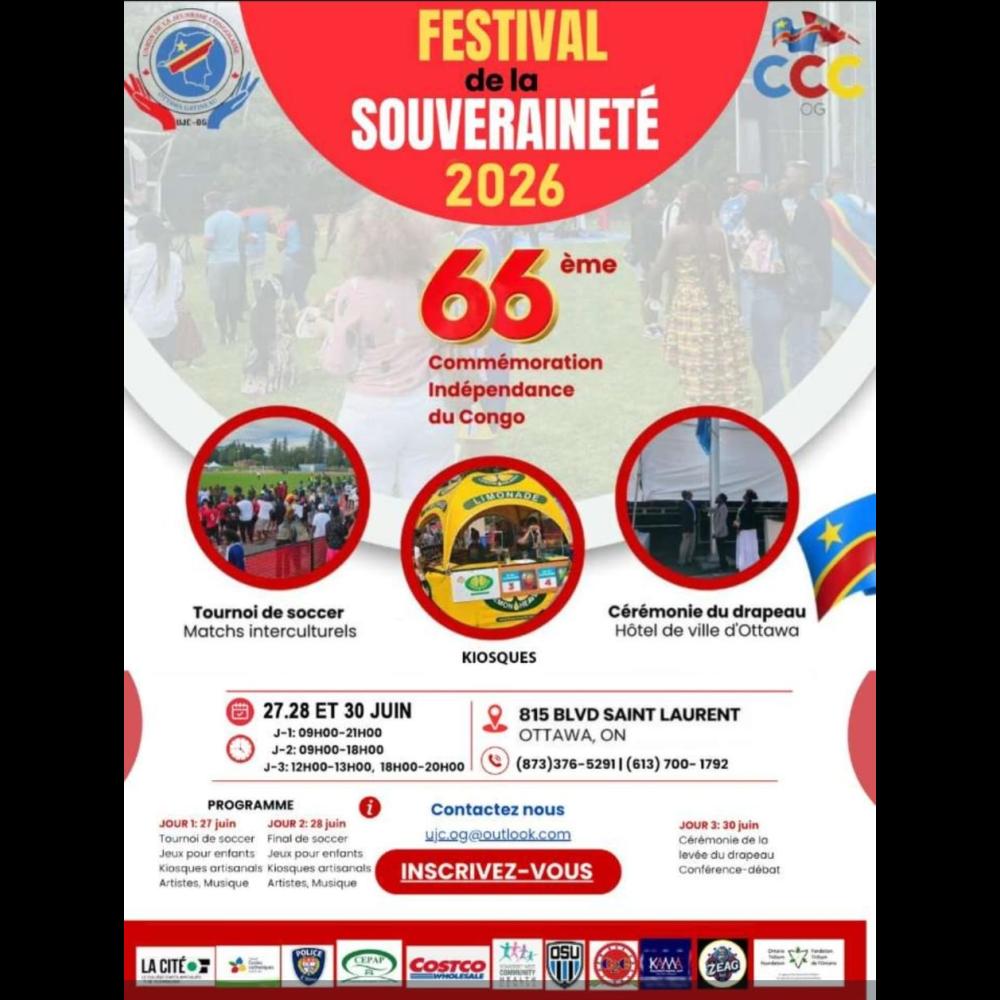 Zeag Media Supports the 2026 DRC Sovereignty Festival in Ottawa
