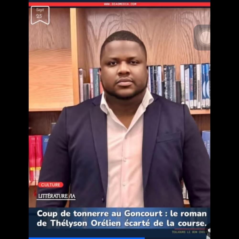 Coup de tonnerre au Goncourt : « C'était ça ou mourir » de Thélyson Orélien retiré de la sélection