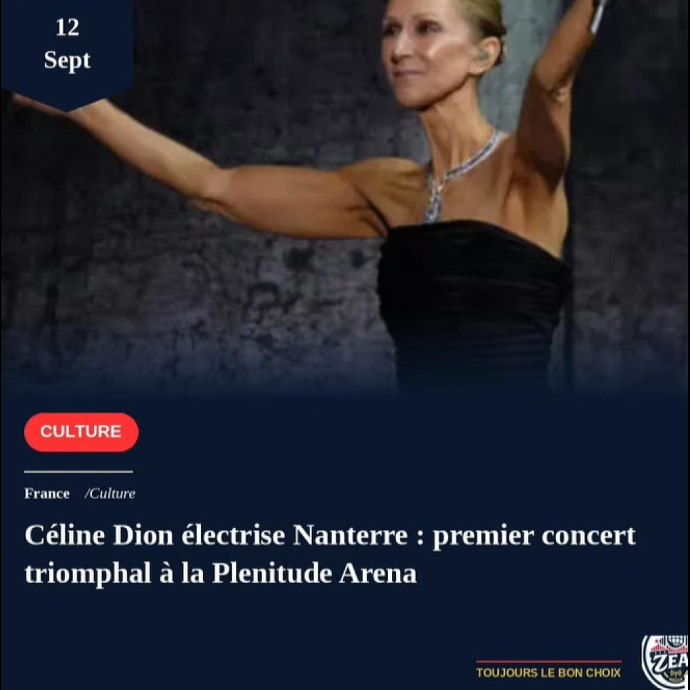 Céline Dion fait son grand retour à Paris pour 16 soirs exceptionnels